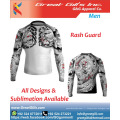 Rash Guard de conception personnalisée, Rash Guard imprimé personnalisé, Rashguards MMA